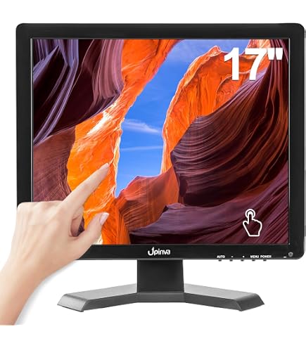 Amazon.co.jp: Upinva 15インチ 静電容量式タッチモニター｜10点マルチ